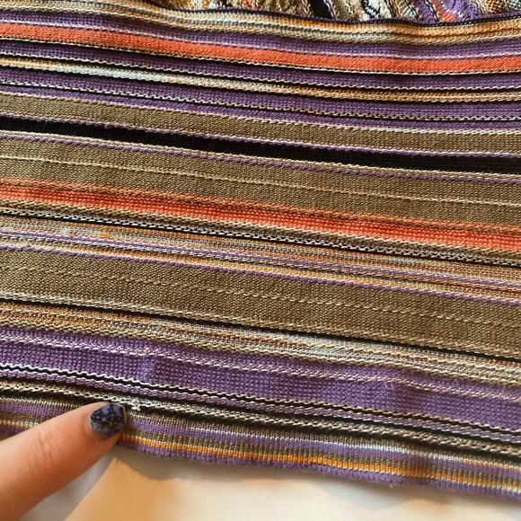 Missoni knit top keyhole dolman sleeve 6 designer - Picture 8 of 8